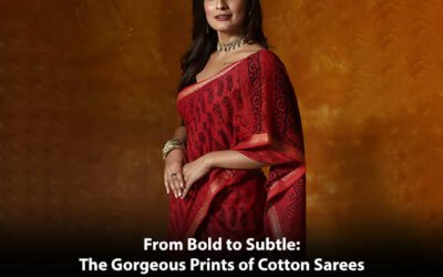 From Bold to Subtle: The Gorgeous Prints of Cotton Sarees